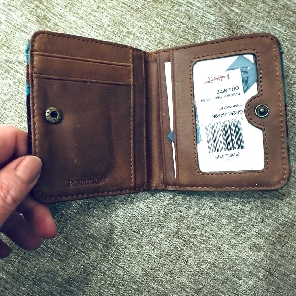 NEW Pendleton Wool Snap Wallet - Picture 3 of 3